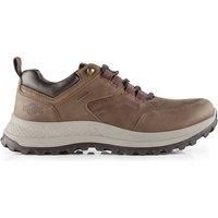 Northwest Territory CLIFF Men's Leather Waterproof Walking Shoes in Dark Brown | Size: 6