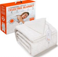 Wärmer Electric Blanket Underblanket Tie Down Diamond Sheet Overheat Protection