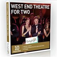 Buyagift West End Theatre for Two Gift Experiences Box – enjoy world-class shows at the best theatres in London