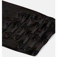 Beauty Works X Huda Barely There Clip Ins 18" Midnight Kohl