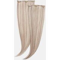 Beauty Works X Huda Barely There Mix & Match Duo 20" Iced Blonde