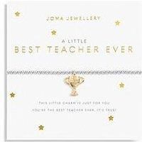 Joma Jewellery A Little Best Teacher Ever Bracelet