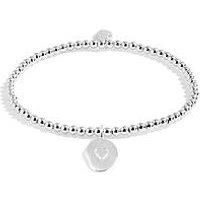 Joma Jewellery A Little , Cousins By Family Friends By Choice , Silver Plated , Bracelet , 17.5Cm Stretch