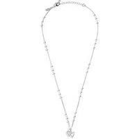 Joma Jewellery A Little Happy Birthday Friend Necklace In Silver Plating