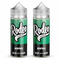 Twin Pack - 2 x 100ml Menthol E Liquid 70/30 Vape Juice E-Liquid Juice 0mg Flavoured eJuice E Cigarette Liquid No Nicotine 120ml Bottle Short Fill 200ml (Rodeo E Liquid)