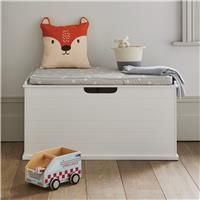 Great Little Trading Co. Large Classic Toy Box Seat, White