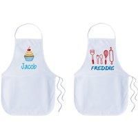 Kids Personalised Apron - 11 Designs And 2 Sizes!