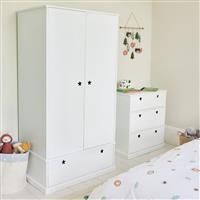 Great Little Trading Co. Star Bright Wardrobe - White