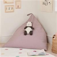 Great Little Trading Company Plain Bean Bag - Rose Pink