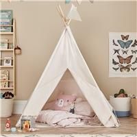 Great Little Trading Company Play Teepee- Stripe Natural
