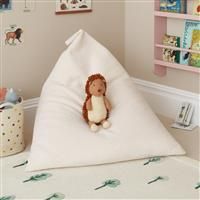 Great Little Trading Company Curly Pyramid Beanbag - Ivory