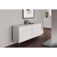 Beige Bedroom Set: 7-Drawer Chest