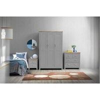Bedroom Set: Wardrobe Chest & Bedside