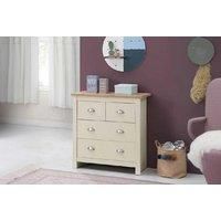 Cream Oak Bedroom Set - Chest & Bedside