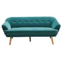 1930'S Classic Style 3 Seater Sofa - Grey
