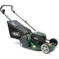 Webb 17" Petrol Rear Roller Rotary Lawnmower Never Been On The Grass