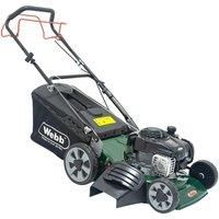 Webb WER18HW4 18"/46cm Self Propelled Rotary Petrol Lawnmower, 140cc Engine, 8 Cutting Heights, 65L Collection Bag - 2 Year Guarantee