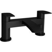 Kartell TAP292CN K-VIT Brassware Nero Curve Bath Filler, Matt Black
