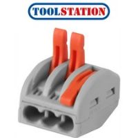 Spring Lever Connectors 3 Terminal 32A Trade Pack