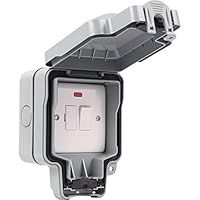 Outdoor 13amp Switched Spur Fused Connection Unit Weatherproof Outdoor Spur IP66 Rated United Electrical SFG39