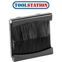 Euro Module Brush Module Black 2 Mod Single Plate