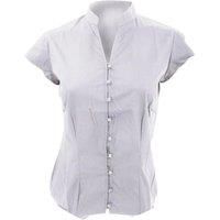 Kustom Kit Ladies Continental Blouse - White - 8 UK