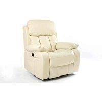 CHESTER ELECTRIC HEATED LEATHER MASSAGE RECLINER CHAIR SOFA GAMING HOME ARMCHAIR
