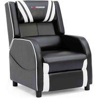 RANGER S FAUX LEATHER GAMING SEAT RECLINER ARMCHAIR SOFA RECLINING CINEMA CHAIR