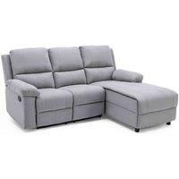More4Homes Valencia Fabric Chaise 3 Seater High Back Modern L Shaped Corner Lounge Recliner Sofa