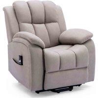 Brookline Electric Rise Recliner Chair - Pumice