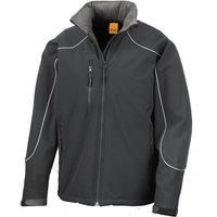 Result Mens Ice Fell Hooded Softshell Breathable Waterproof Jacket BC855