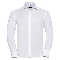 Russell Collection Mens Long Sleeve Ultimate Non-Iron Shirt BC1035