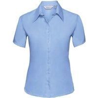 Russell Collection Ladies/Womens Short Sleeve Ultimate Non-Iron Shirt BC1036