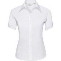 Russell Collection Ladies/Womens Short Sleeve Ultimate Non-Iron Shirt BC1036