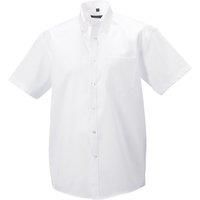 Russell Collection Mens Short Sleeve Formal Ultimate Non-Iron Shirt BC1037