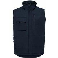 Russell Mens Workwear Full Zip Bodywarmer/Gilet/Work Vest Jacket BC1051