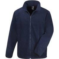 Result Mens Core Fashion Fit Outdoor Fleece Jacket (XL) (Navy Blue)
