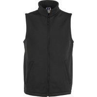 Russell Mens Smart Softshell Gilet Jacket (2XL) (Black)