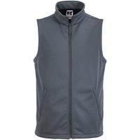 Russell Mens Smart Softshell Gilet Jacket (2XL) (Convoy Grey)