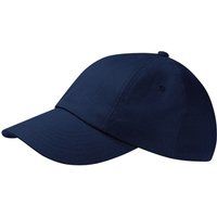 Beechfield Unisex Low Profile Heavy Cotton Drill Cap / Headwear (One Size) (French Navy)