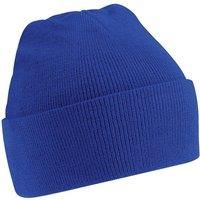 Beechfield Soft Feel Knitted Winter Hat (One Size) (Bright Royal)