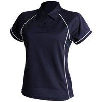 Finden & Hales Womens Coolplus Piped Sports Polo Shirt RW428