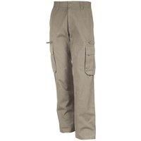 Kariban Spaso Heavy Canvas Workwear Trouser/Pants (XL) (Beige)