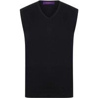 Henbury  HB724  men's Vest top in Black