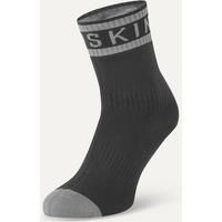 SEALSKINZ Small Black/Grey Small Black/Grey Socks (85068) Waterproof
