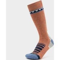 Men's Kimberley Bamboo Mid-Length Hiking Socks, Orange