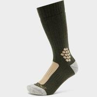 Men's Scarning Wool and Cashmere Mid-Length Socks, Green