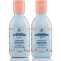 Nature Spell Bond Repair Shampoo & Conditioner Restoring Duo - Travel Size 95 in Blue