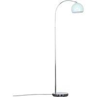 Curva Silver Floor Lamp
