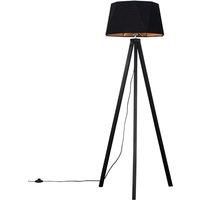 Barbro Tripod Toke Black Floor Lamp